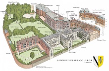 Sidney Sussex College plan